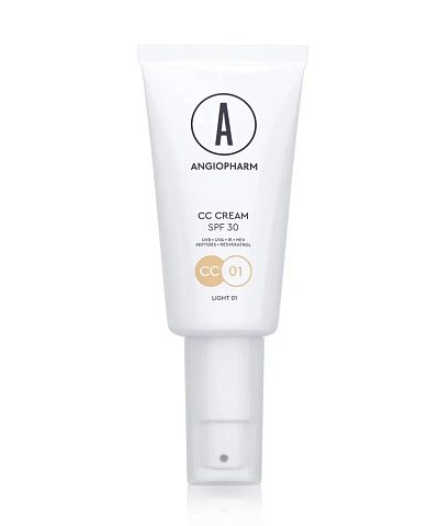 ANGIOPHARM — CC-крем SPF 30, 01 Light (30 мл)
