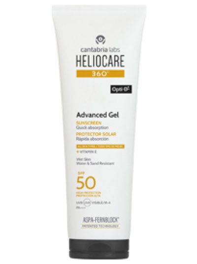 HELIOCARE Advanced Gel SPF 50 | Фотозащита для тела с быстро впитывающейся гелевой текстурой (250 мл)