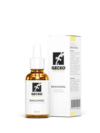 GECKO BAKUCHIOIL Сыворотка с бакучиолом, 30 мл