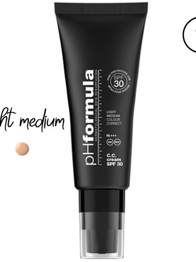 C.C. CREAM SPF-30+ | Корректирующий крем влагоустойчивый SPF 30+ (light medium), 50 мл