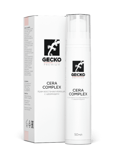 GECKO CERA COMPLEX Крем восстанавливающий с церамидами, 50 мл