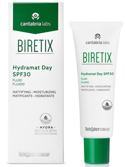 BIRETIX Day Hydramat SPF30 — Дневной флюид с SPF30, 50 мл