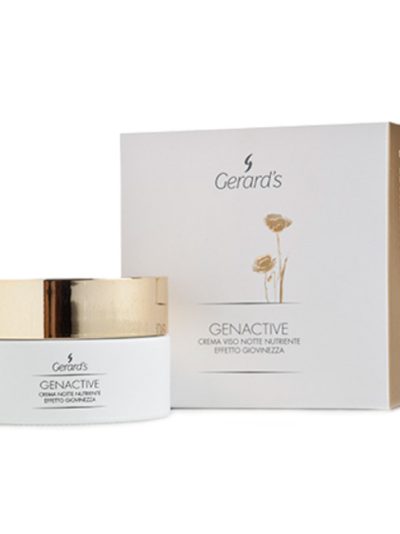 GENACTIVE REJUVENATING NIGHT FACE CREAM | Питательный омолаживающий ночной крем с комплексом GENACTIVE 3% и коллагеном (50 ml)