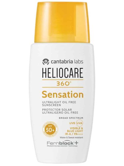HELIOCARE 360º Sensation | Ультралегкая солнцезащитная эмульсия SPF 50+ для чувствительной кожи (50 мл)