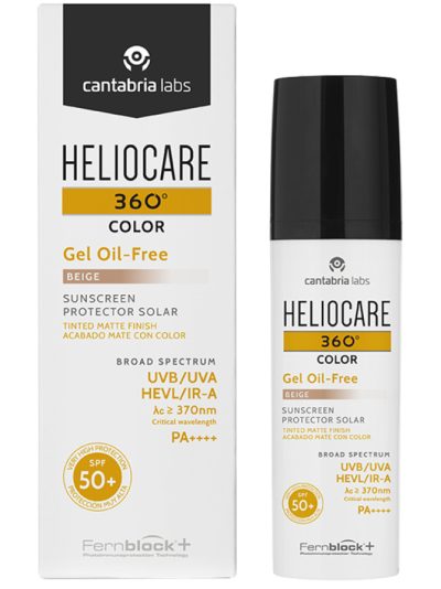 HELIOCARE Color Gel OIl-Free SPF50 (Beige) | Тональный солнцезащитный гель с SPF 50 (50 мл)