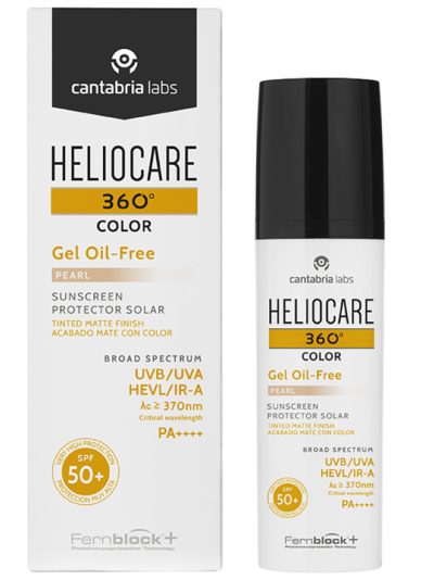 HELIOCARE Color Gel OIl-Free SPF 50 (Pearl) | Тональный солнцезащитный гель с SPF 50 (50 мл)