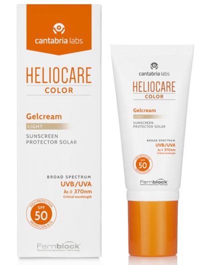 HELIOCARE Color Gel Cream SPF 50 Light | Солнцезащитный гель с SPF 50 (50 мл)