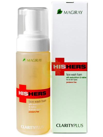 HISHERS CLARITY PLUS | ОЧИЩАЮЩАЯ ПЕНКА ДЛЯ ВСЕХ ТИПОВ КОЖИ (150 ml)