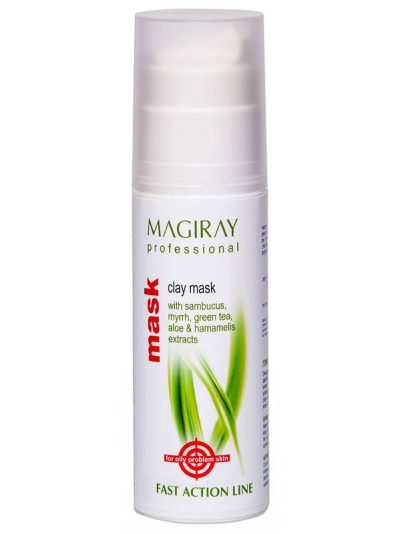 HISHERS FAST ACTION MASK  | ОЧИЩАЮЩАЯ И ЗАЖИВЛЯЮЩАЯ ГЛИНЯНАЯ МАСКА  (75 ml)