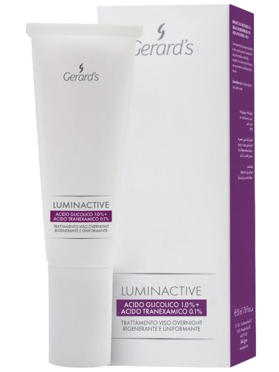 LUMINACTIVE GLYCOLIC ACID 1,0% + TRANEXAMIC ACID 0,1% REGENERATING AND SMOOTHING OVERNIGHT FACIAL TREATMENT | Восстанавливающий и разглаживающий ночной крем для лица (50 ml)