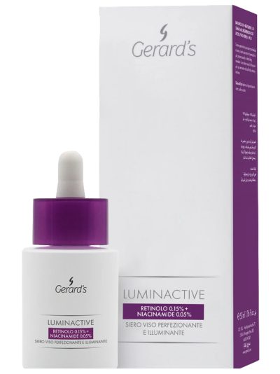 GERARD’S Luminactive RETINOL 0.15% + NIACINAMIDE 0.05% | Обновляющая и осветляющая сыворотка с ретинолом и ниацинамидом Ретинол 0,15% + ниацинамид 0,05% (30 ml)