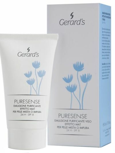 PURESENSE PURIFYING AND MATTIFYING FACE EMULSION | Очищающая и матирующая эмульсия для комбинированной или проблемной кожи лица с SPF 8 (50 ml)