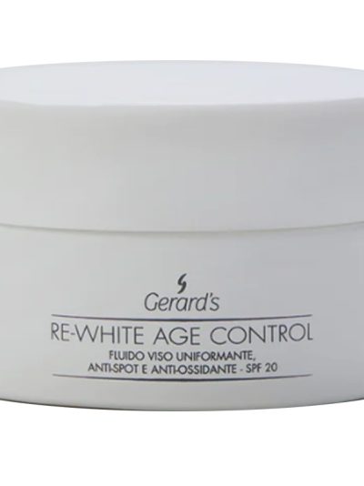 Gerard’s Re-White Age Control Fluid SPF 20 | Флюид для лица отбеливающий SPF 20 (50 ml)