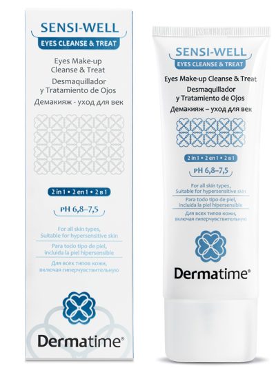 SENSI-WELL Eyes Make-up Cleanse & Treat — Демакияж — уход для век (pH 6.8-7.5), 100 мл