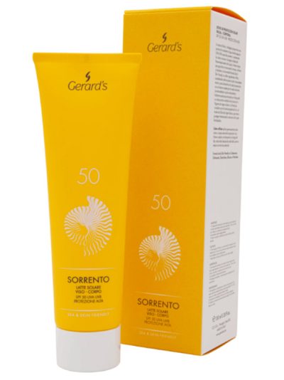 Gerard’s Solari Sorrento SPF 50 – Солнцезащитный флюид для лица и тела с SPF 50, 150 мл
