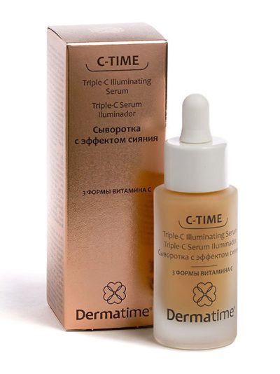 C-TIME Serum Dermatime | Сыворотка с эффектом сияния 3 формы витамина С (30 ml)