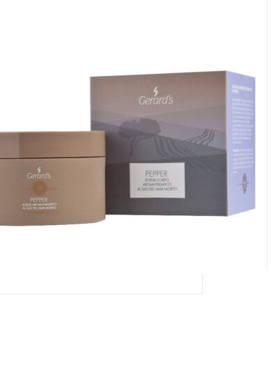 PEPPER SCRUB - АРОМАТЕРАПЕВТИЧЕСКИЙ СКРАБ С СОЛЬЮ МЁРТВОГО МОРЯ (200 ml)